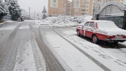 Gebze’de kar sonrası günlük hayat…