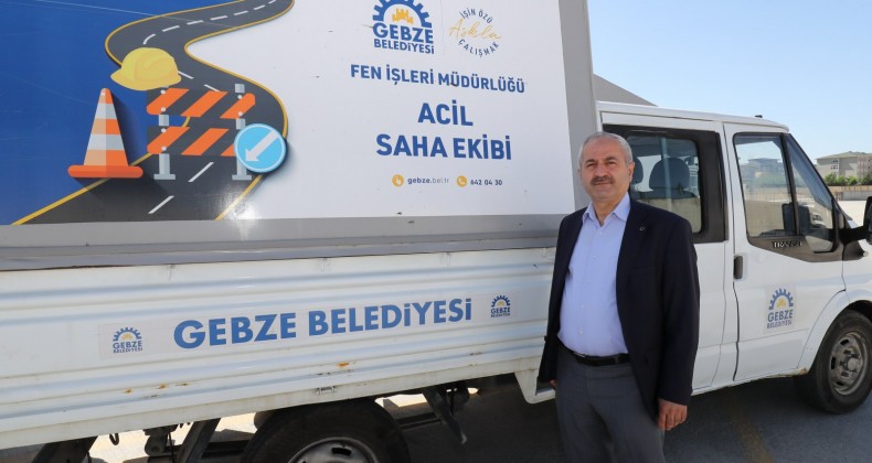 Büyükgöz duyurdu; Acil Saha Ekipleri 7/24 Hizmete Başladı