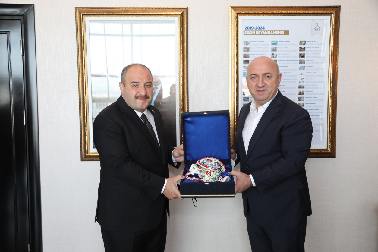 Başkan Bıyık, Bakan Varank’a çalışmaları anlattı (1)