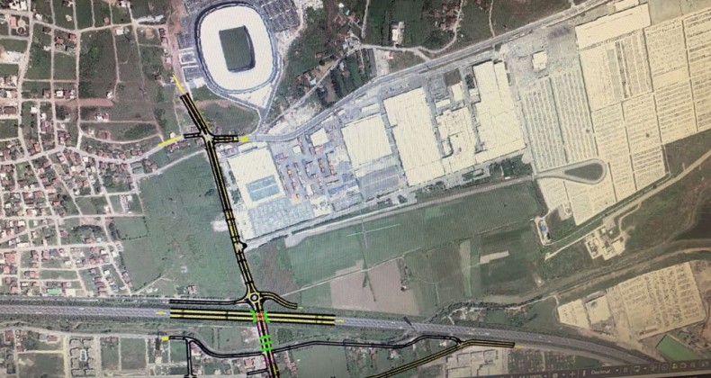 Kocaeli Stadyumu bağlantı yolu ihalesi yapıldı