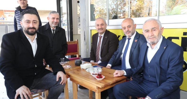 Başkanlardan Arapçeşme Ziyaretleri