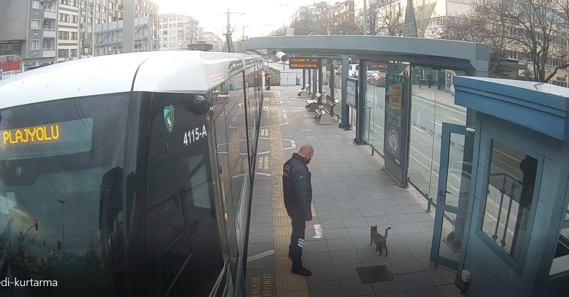 Güvenlik personelinin dikkati (1)