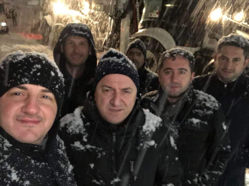 Kar yağışı Darıca’da çileye dönüşmedi (5)