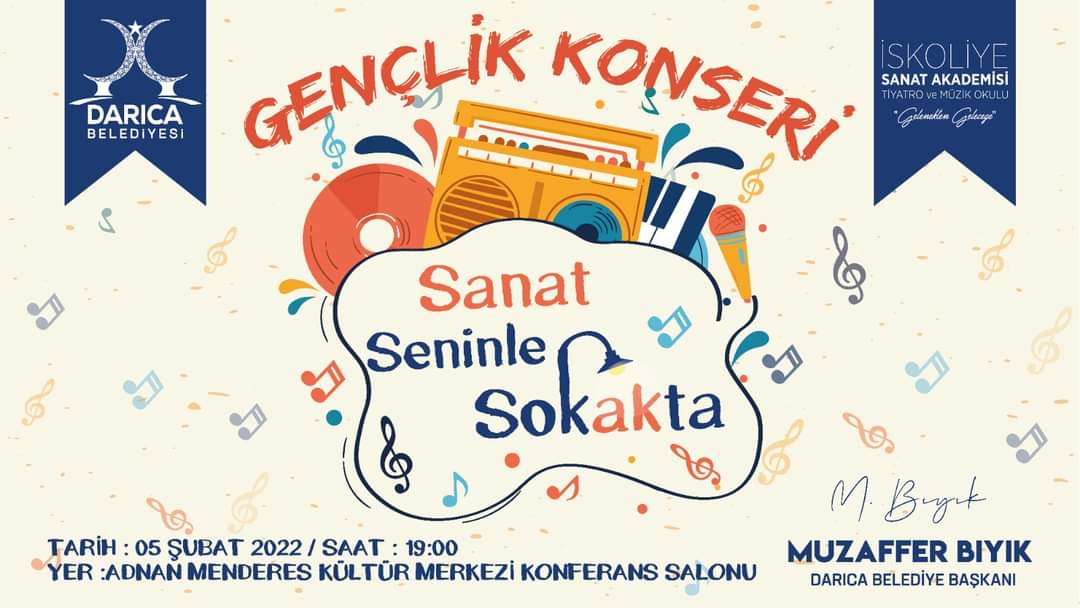 Darıca’da Gençlik Konseri düzenlenecek (2)