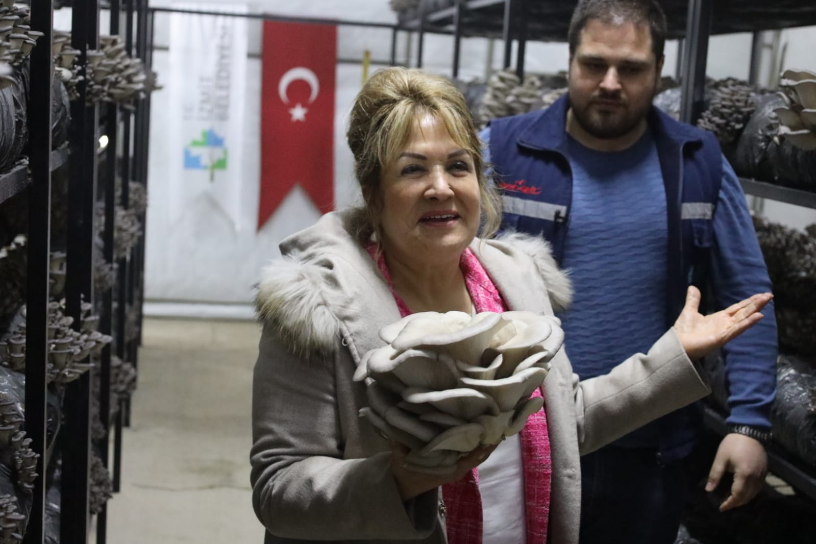 İzmit Belediyesinin istiridye mantarı başarısı Sahrap Soysal tarafından Tüm Türkiye’ye anlatılacak (2)