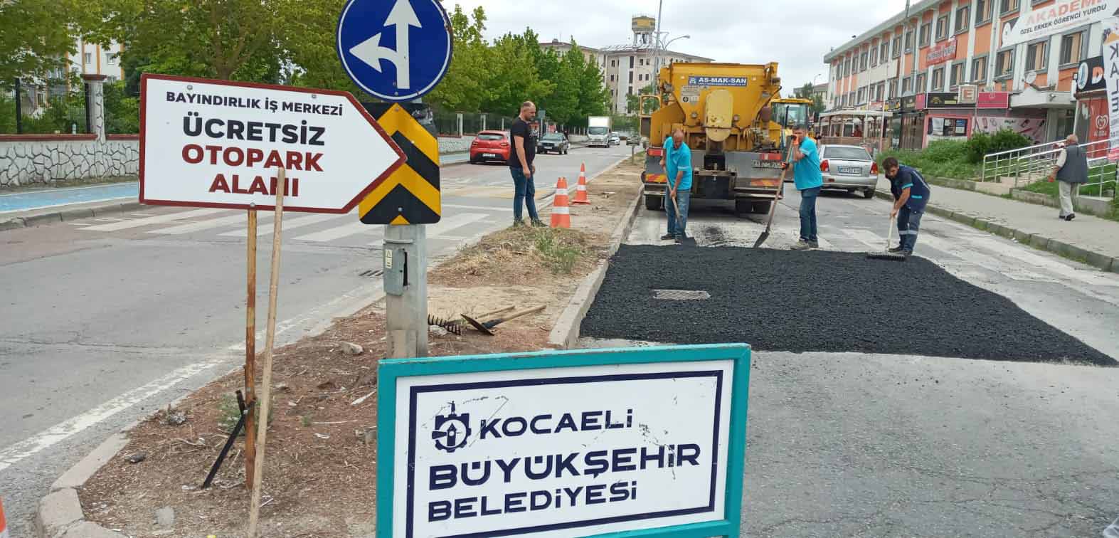 Bozuk yol ve kaldırımlara hızlı onarım (2)