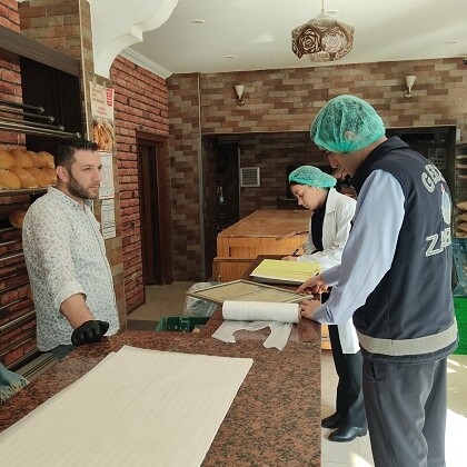 Gebze Zabıtasından Fırın Denetimleri