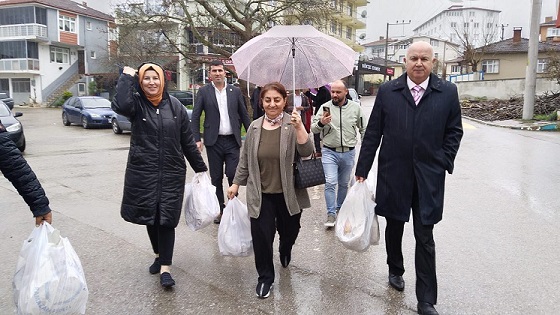 YÜKSEL ERCANI SAĞANAK YAĞIŞTA DURDURAMADI