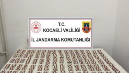 Jandarma, Derince’de 1.115 Adet Lyrica isimli Sentetik Ecza Hap Ele Geçirdi