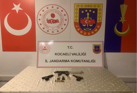 tabanca yakalandı