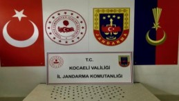 Jandarma, Gebze’de Bizans dönemine ait tarihi eserler ele geçirdi