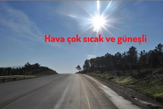 güneşli hava foto