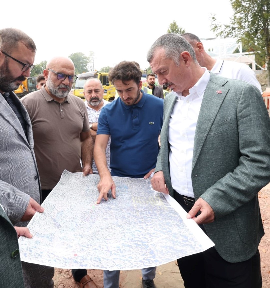 Teleferikte direkler tamam sıra taşıyıcı halatlara geldi (3)