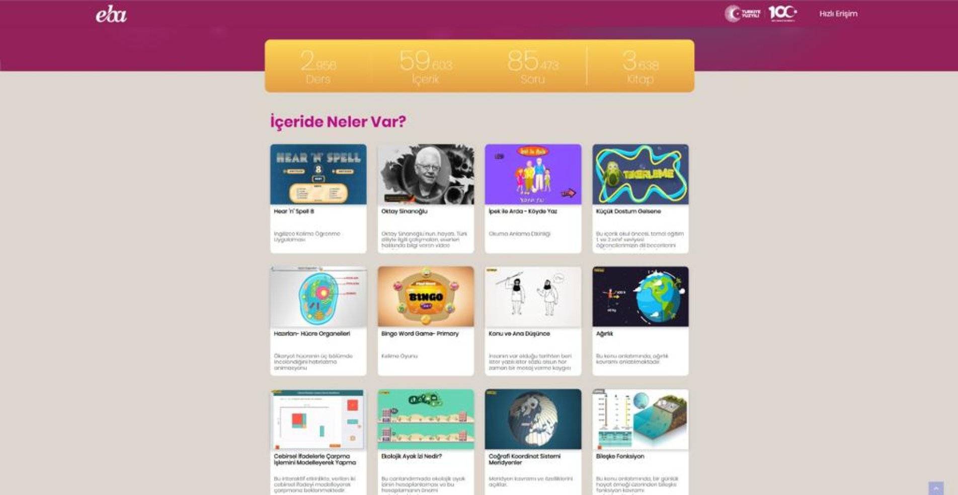 EBA Arayüzü Değişiyor