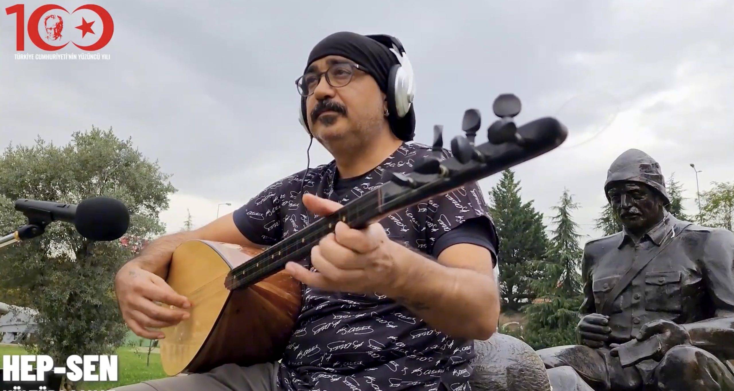 Sağlık Çalışanları Cumhuriyetimizin 100 Yılına Özel Düzenlenen Etkinlikte ‘Nazende Sevgilim’ Türküsü Seslendirdi