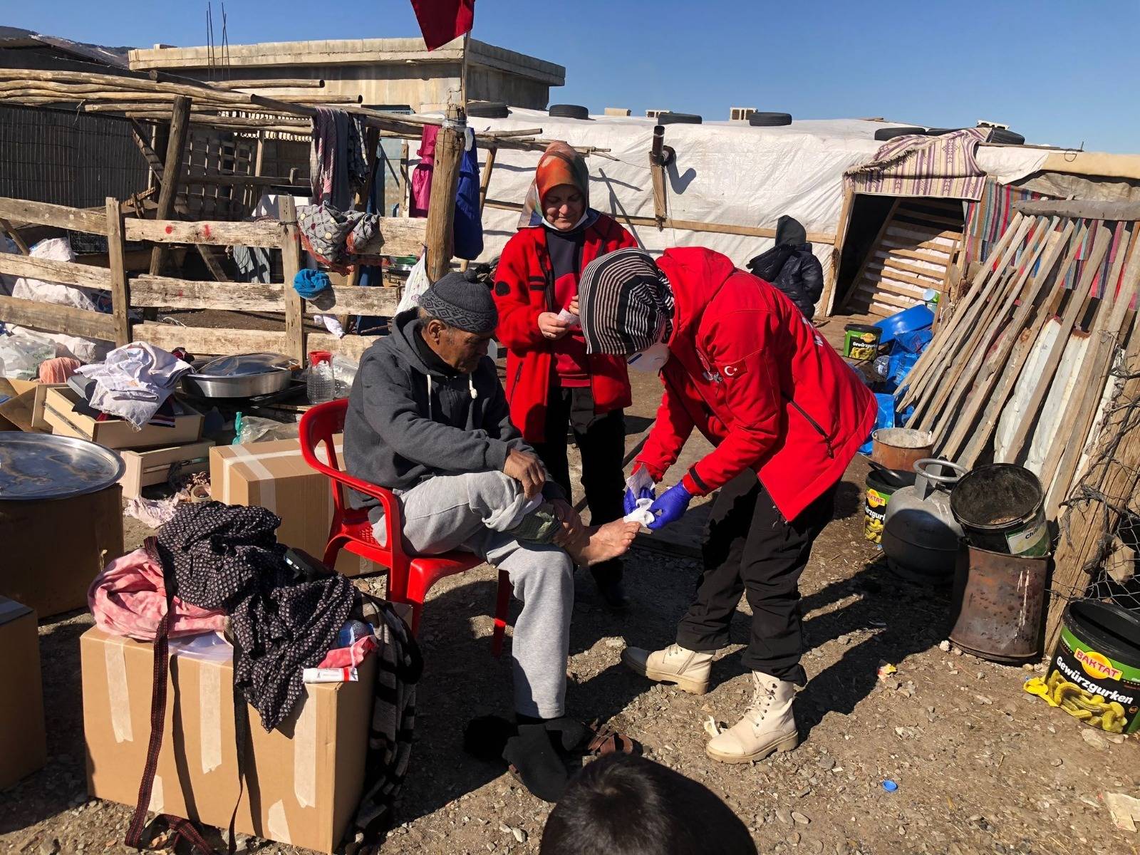 Deprem Bölgesindeki Sağlık Taramaları
