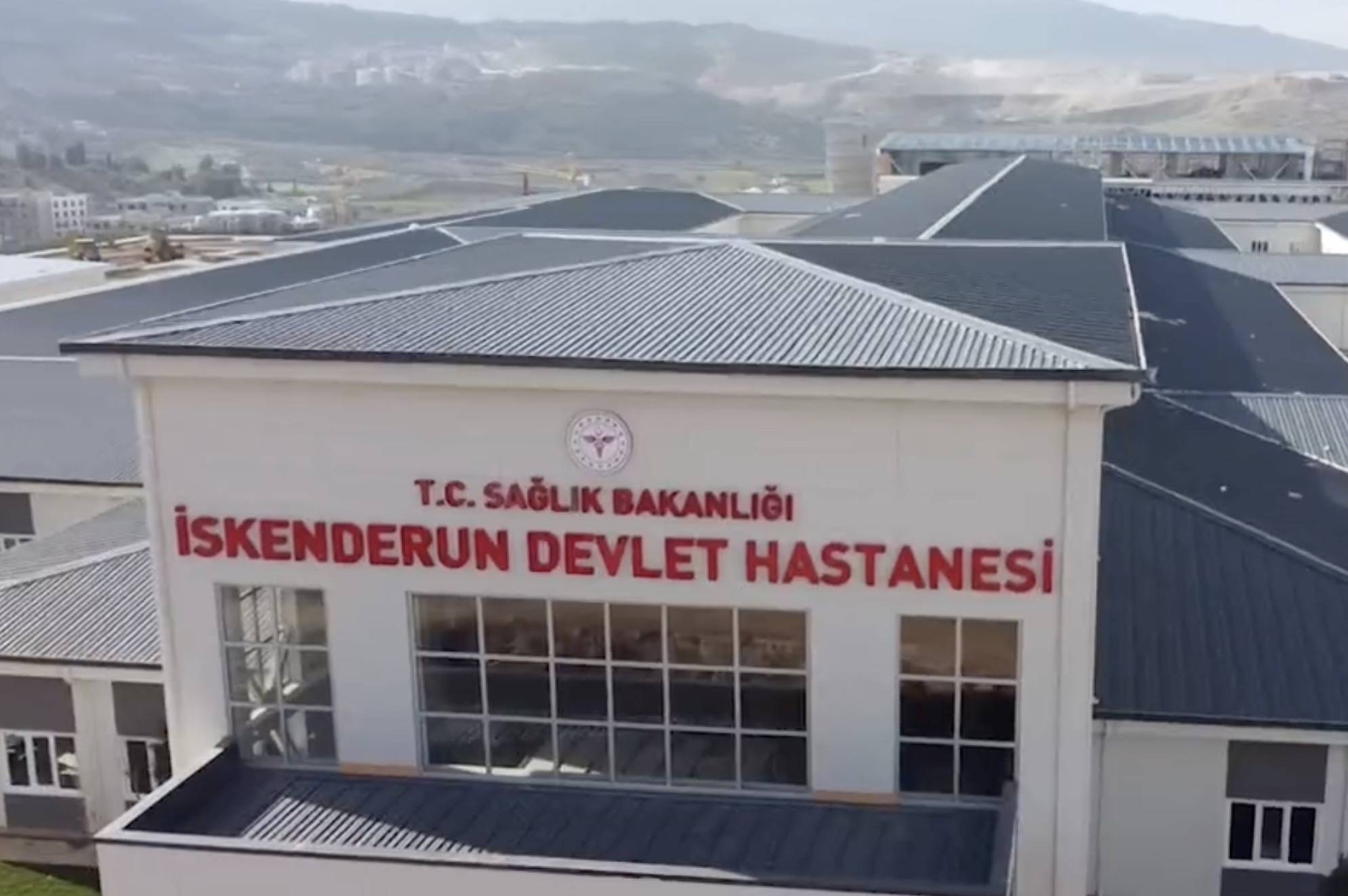 Hatay İskenderun Acil Durum Hastanesi Hasta Kabulüne Başladı