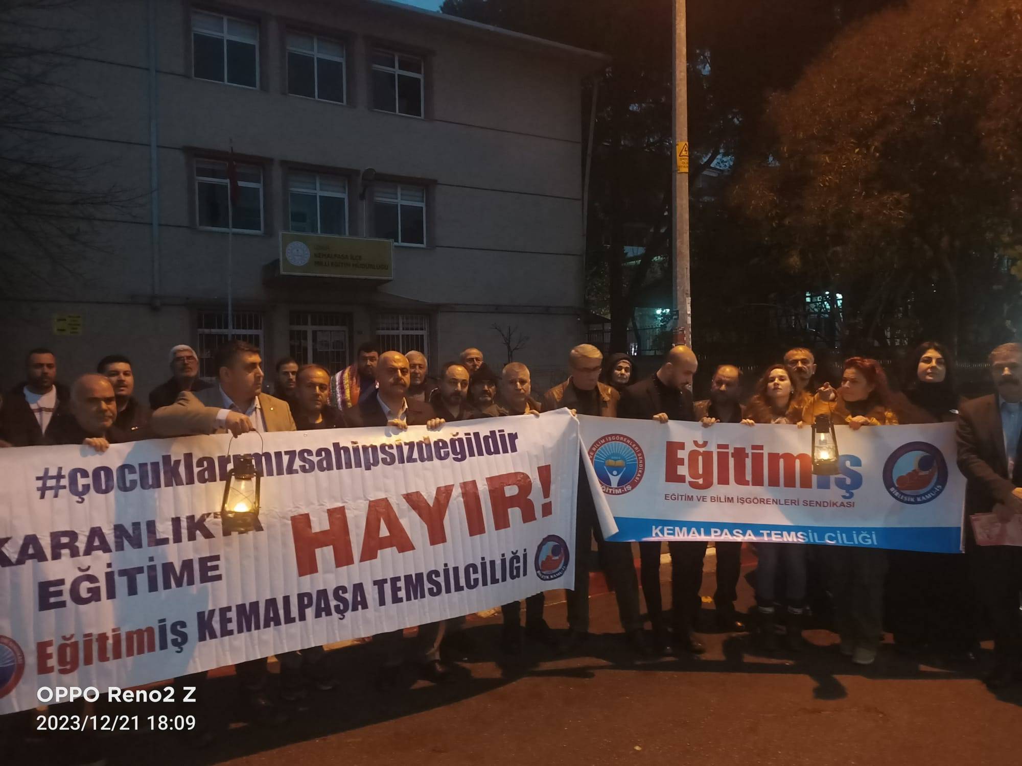 Karanlıkta Eğitime Hayır !