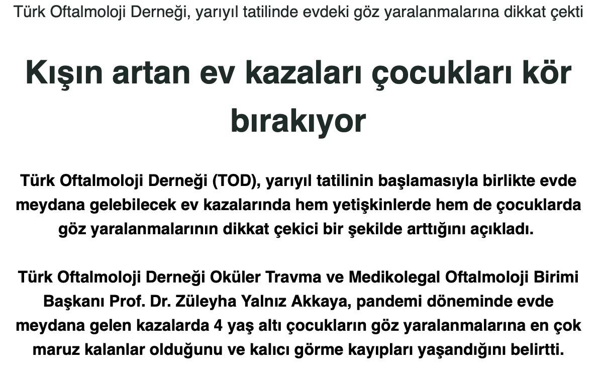 İnsanları ‘Korkutarak’ Sağlık Haberi Yazılmamalı !