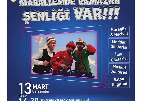 Gebze’nin mahallelerinde, Ramazan Şenlikleri Başlıyor