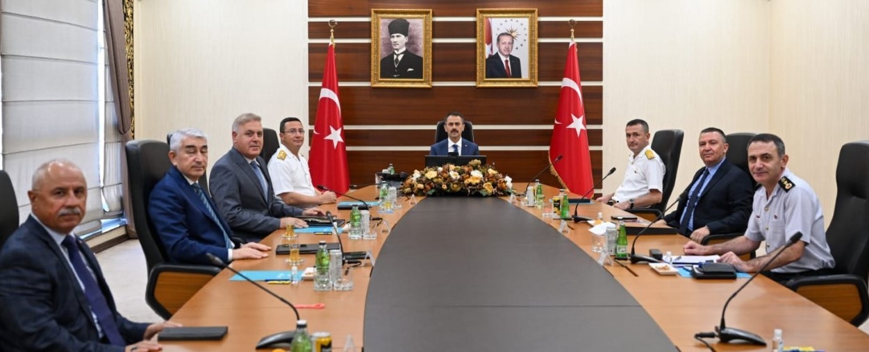 Vali Asayiş toplantısı