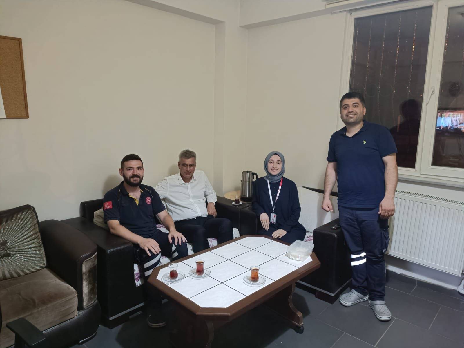 Sağlık Bakanı Kemal Memişoğlu Sahada