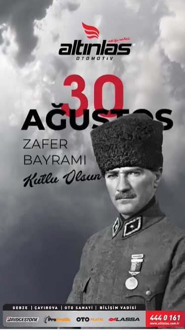 Altınlas Otomotiv 30 Ağustos ilan görseli