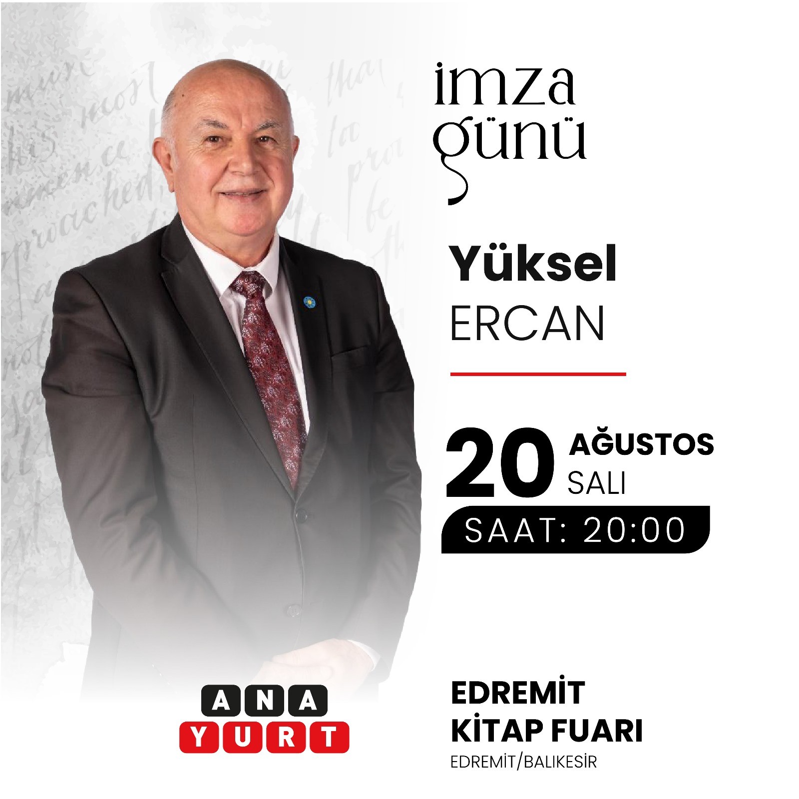 thumbnail_YÜKSEL ERCAN EDREMİT KİTAP FUARINDA