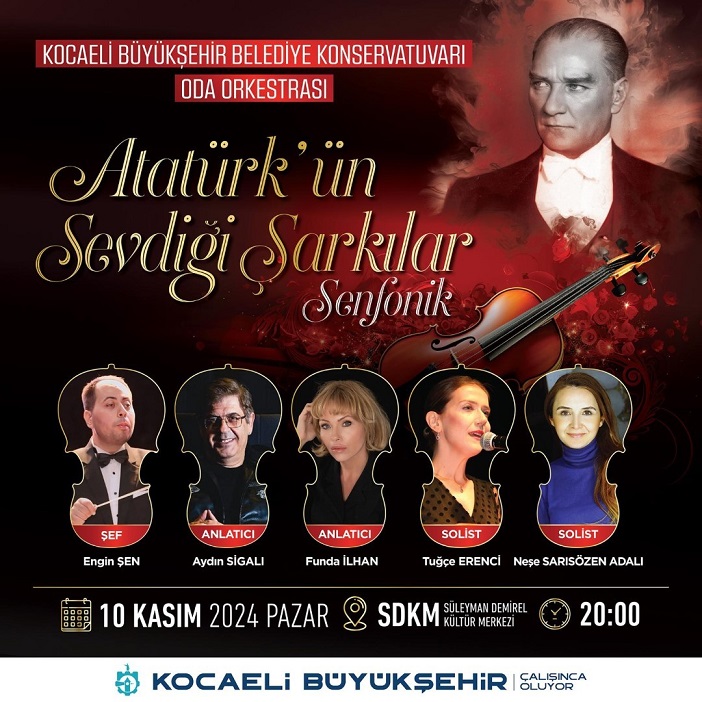 thumbnail_Büyükşehir, Atatürk'ü sevdiği şarkılarla anacak (1)