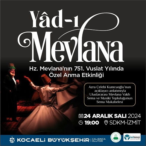 Büyükşehir, Hz. Mevlana'yı anacak