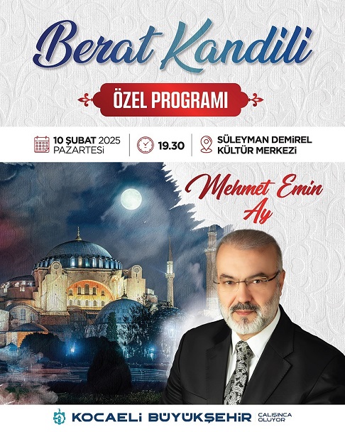 Büyükşehir'den 'Berat Kandili' özel programı