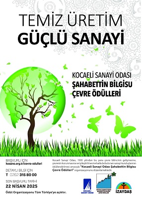 KSO ŞAHABETTİN BİLGİSU ÇEVRE ÖDÜLLERİ BAŞVURULARI BAŞLADI