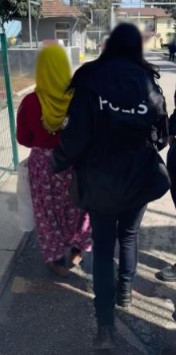 kadın hükümlü yakalama