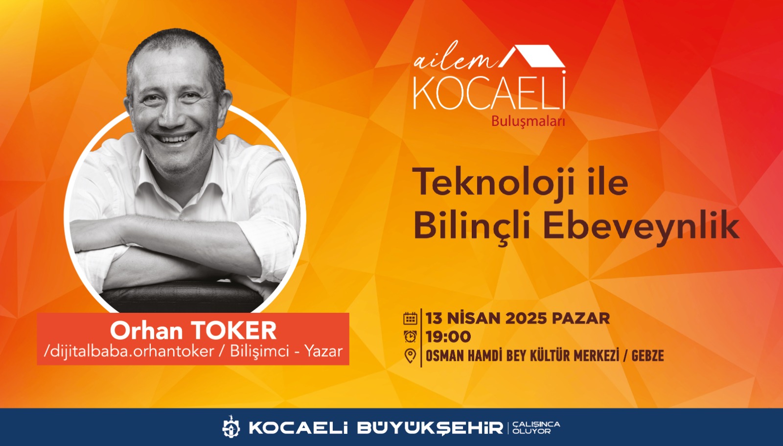 Dijital dünyada ebeveynlik, Gebzeli ailelere anlatılacak