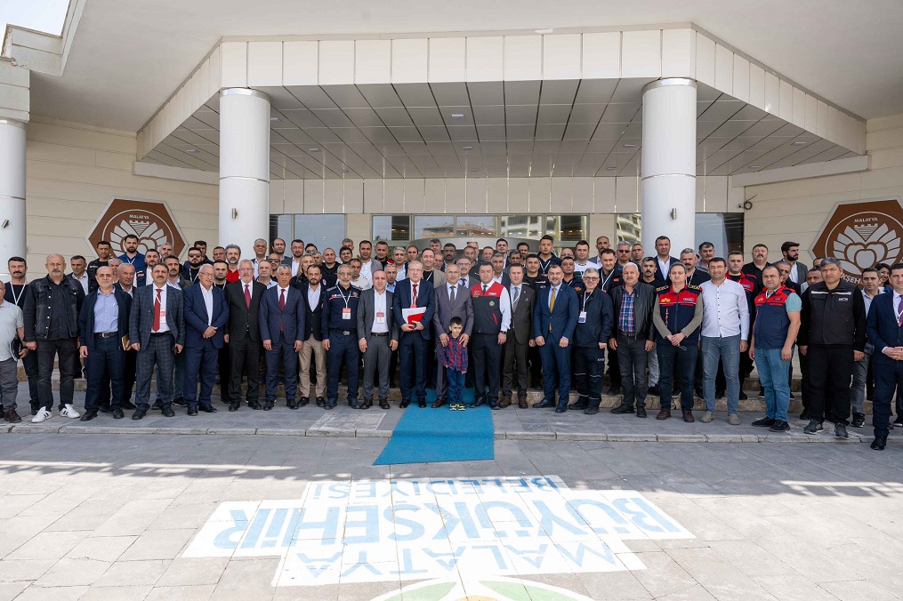 81 ilin itfaiyecileri Malatya'da toplandı (1)
