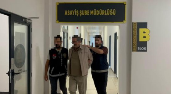 cinayet zanlısı yakalandı.