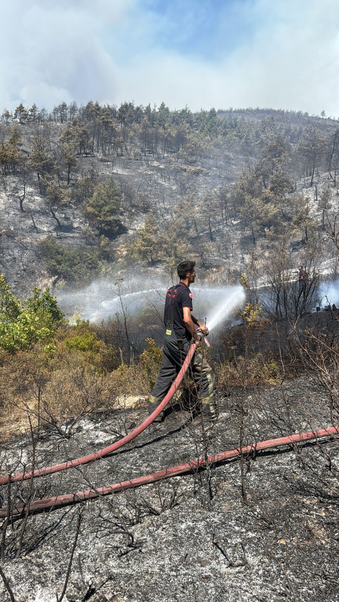 Kocaeli itfaiyesi Bursa'ya desteğe koştu (2)