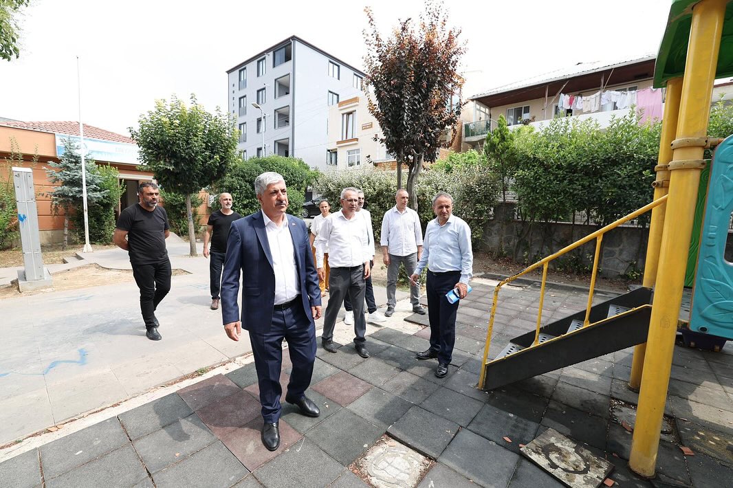 Başkan Ömeroğlu Yeni Kurulacak Afet Koordinasyon Merkezini İnceledi. (1)