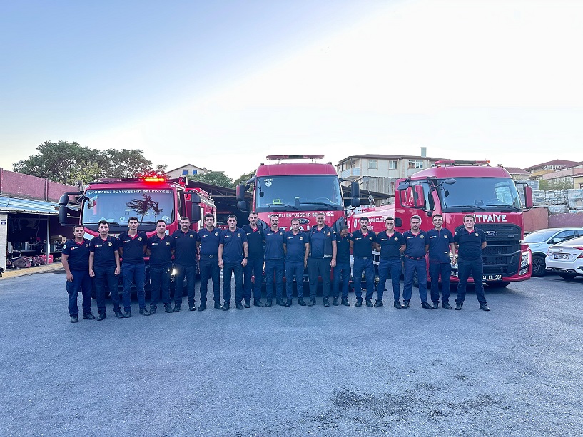 Kocaeli İtfaiyesi Çanakkale'ye gitti (2)