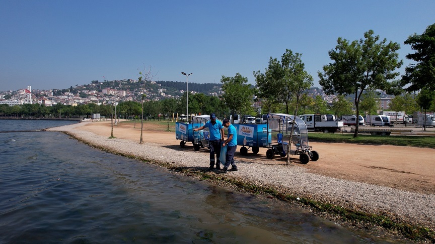Kocaeli sahilleri hem bakımlı hem de pırıl pırıl (3) (Large)
