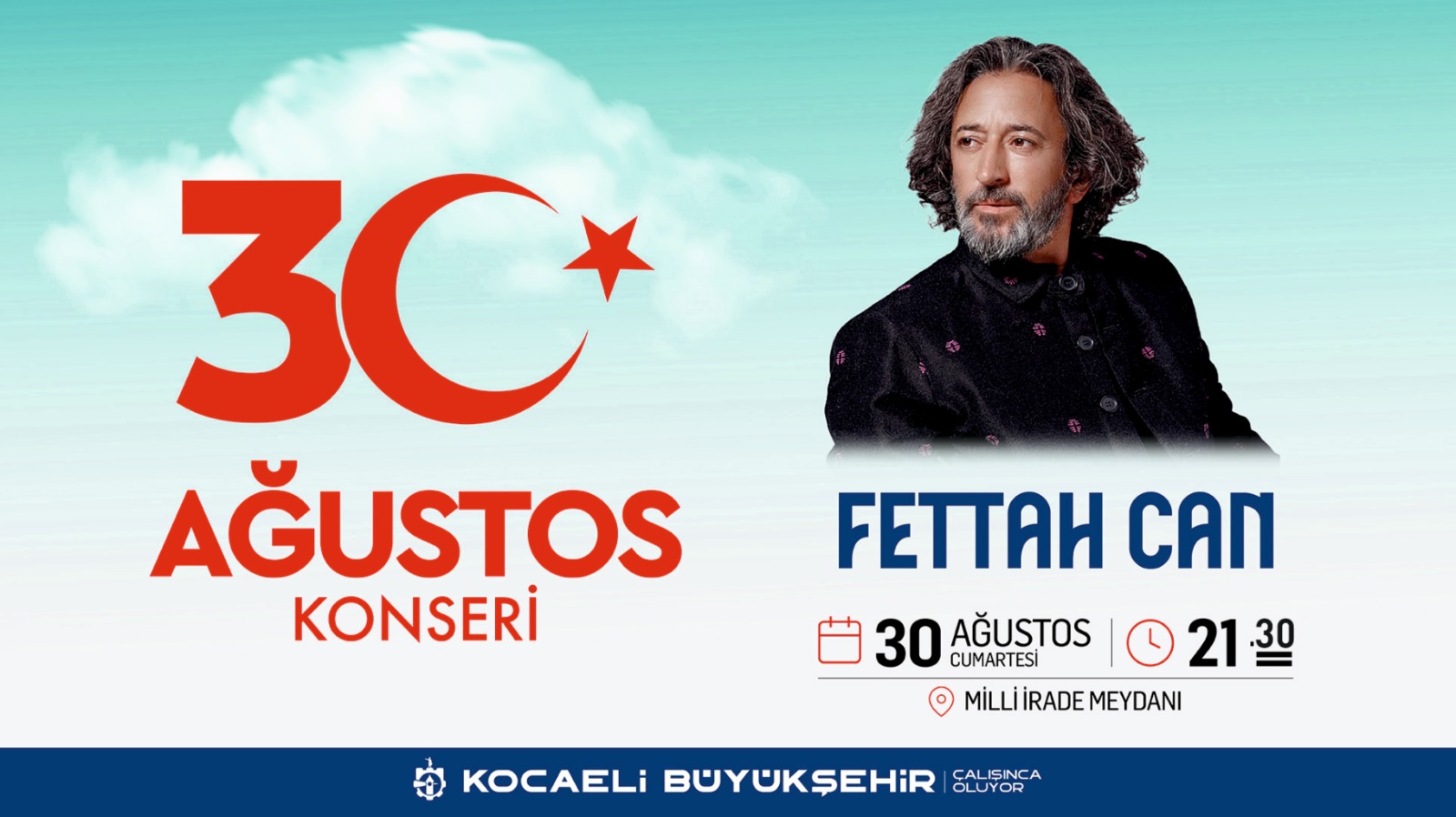 Taraftar istedi, Fettah Can konserinin saati değişti. docx