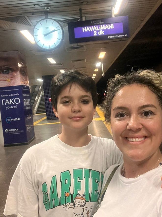 Anne Minguzzi'den Başkan Büyükakın'a teşekkür (1)