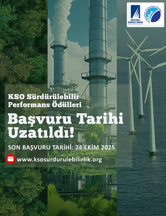 KSO SÜRDÜRÜLEBİLİR PERFORMANS ÖDÜLLERİ İÇİN BAŞVURULAR UZATILDI
