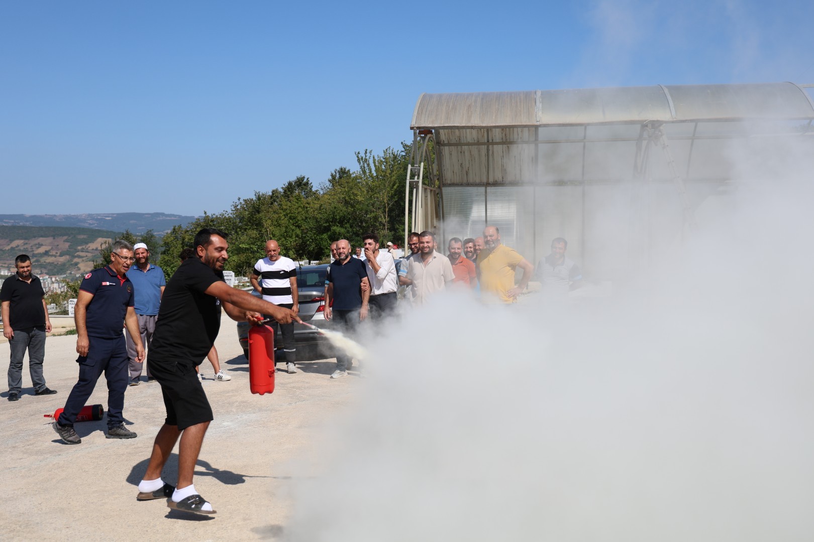 Kocaeli'de yangın güvenliği bilinci artıyor (4)
