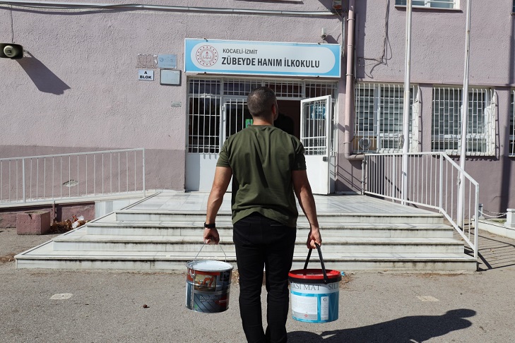 Okullara son 5 yılda 547 bin litre boya desteği (6) (Büyük)