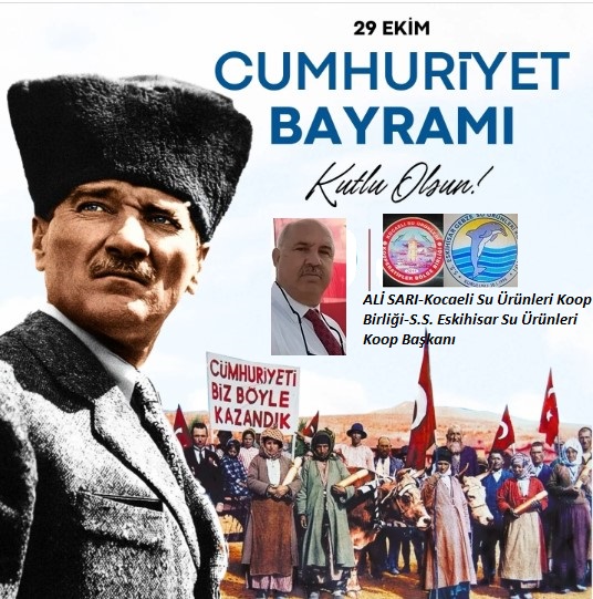 Ali Sarı 29 Ekim kutlaması