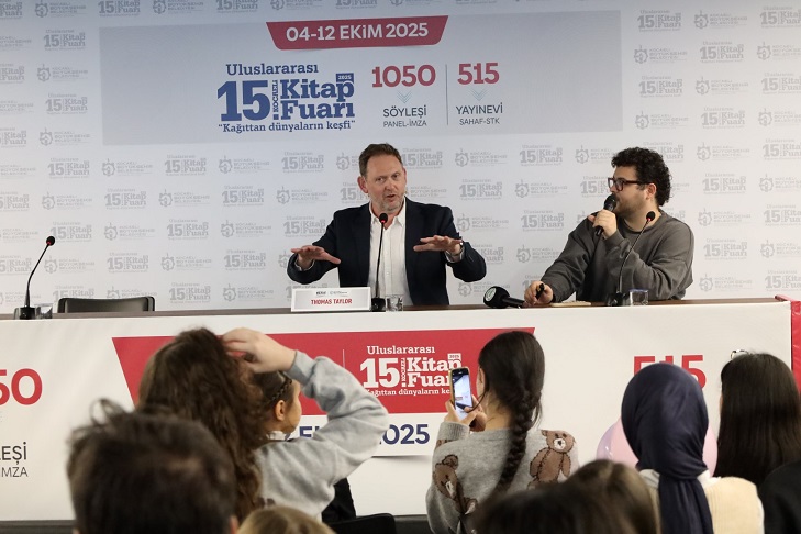 İngiliz yazar Thomas Taylor, çocuklarla buluştu (2)