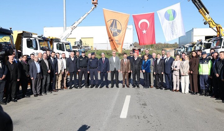 Vali Aktaş, Kuzey Marmara Otoyolu İşletmesince Düzenlenen 2025-2026 Kar ve Buzla Mücadele Programına Katıldı