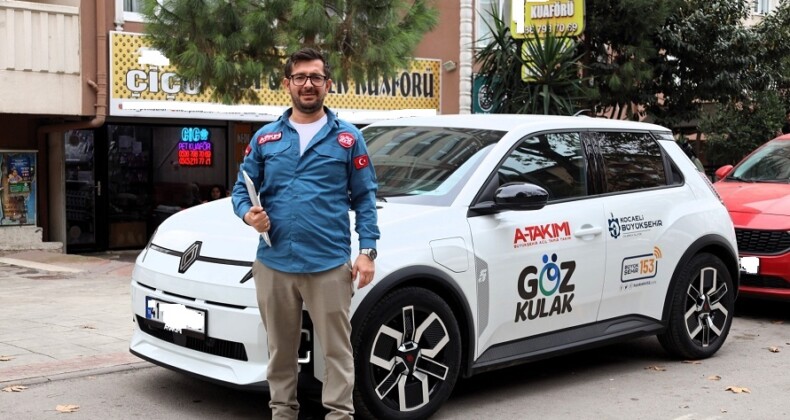 Göz Kulak Ekibi, Kocaeli’de 7/24 Sahada