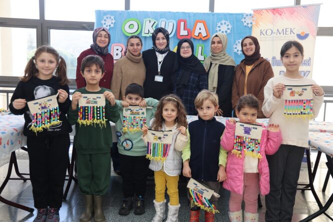 Minik KO-MEK'liler Okula Bi' Mola da buluştu (7)